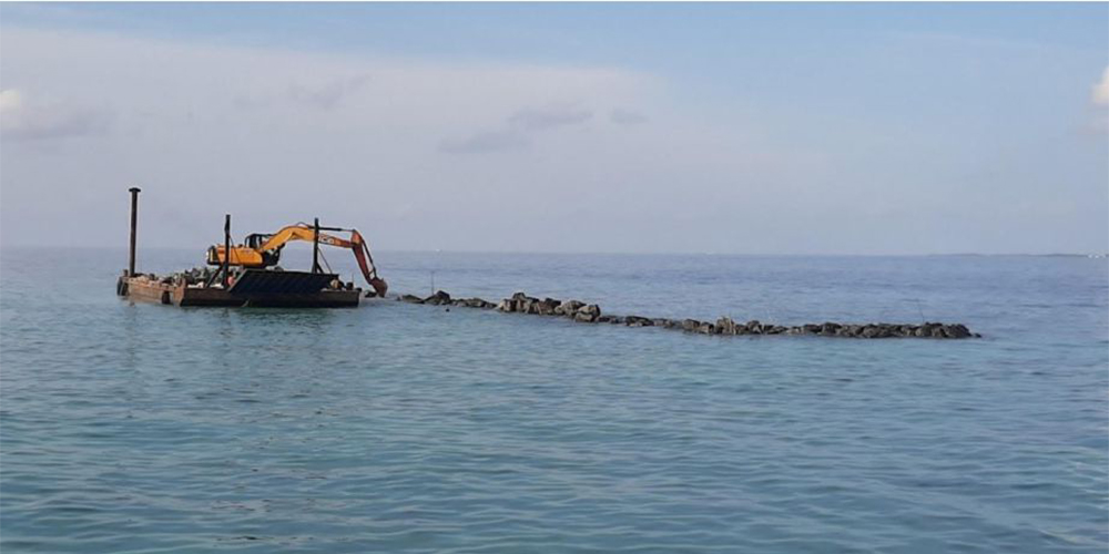 BANDOS ISLAND  BREAKWATER PROJECT